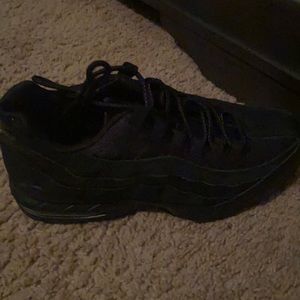 Black Nike AirMax never worn.